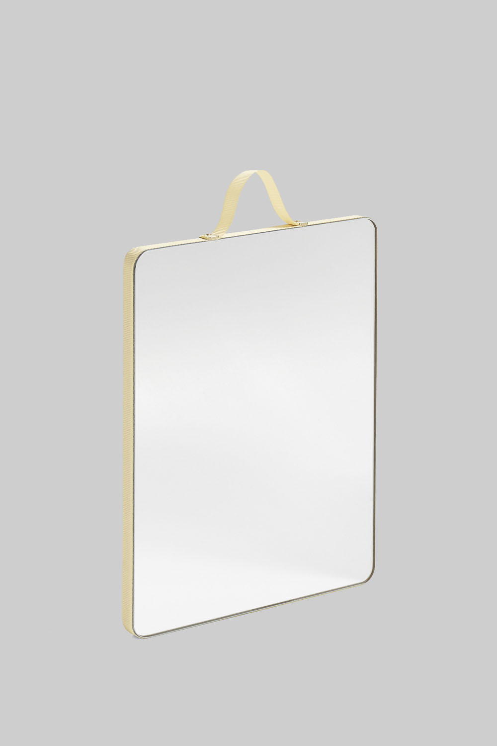 HAY Ruban Mirror Square Yellow